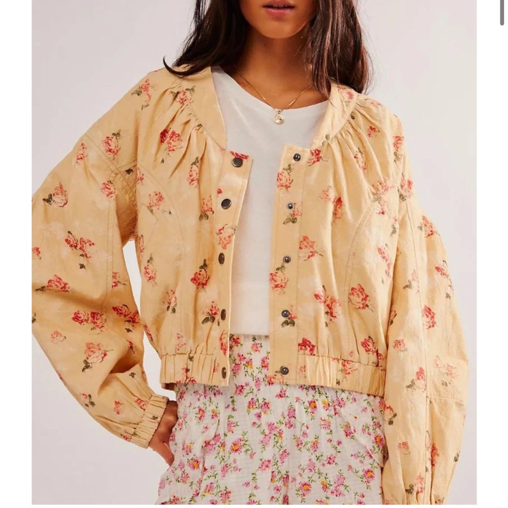 Free people bomber jacket